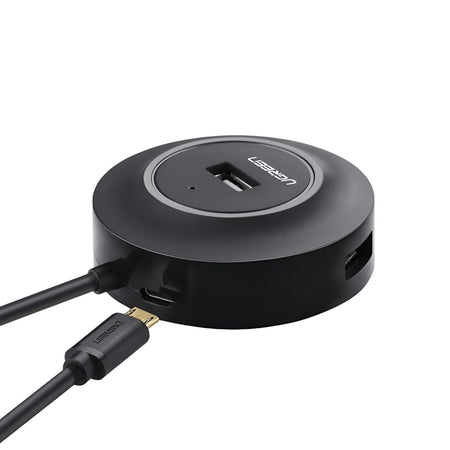 Image 3 for UGREEN 4-IN 1 USB 2.0 Hub (20777) - Black