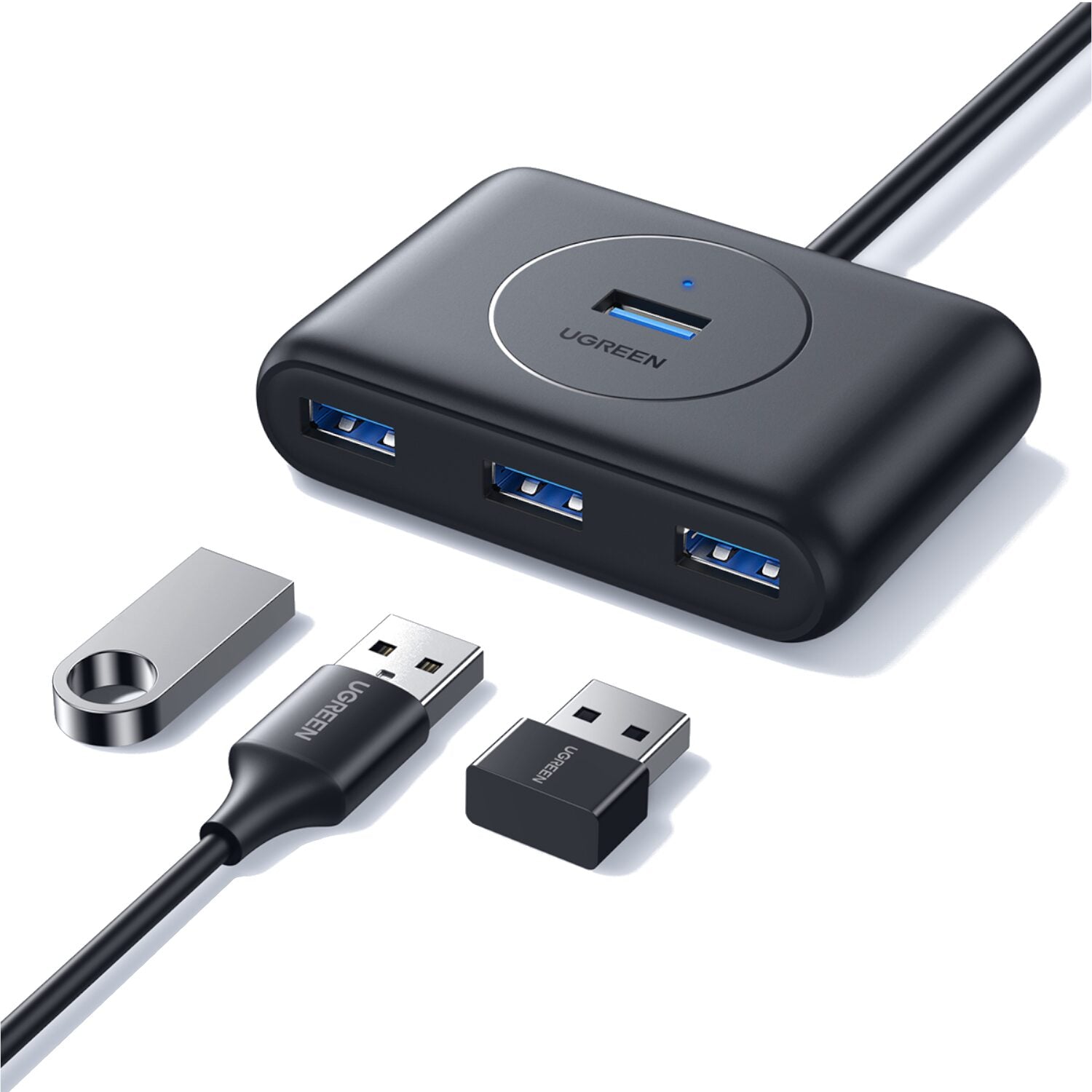 Image 3 for UGREEN 4-Port USB 3.0 Hub | 5Gbps Data Transfer - 0.5m