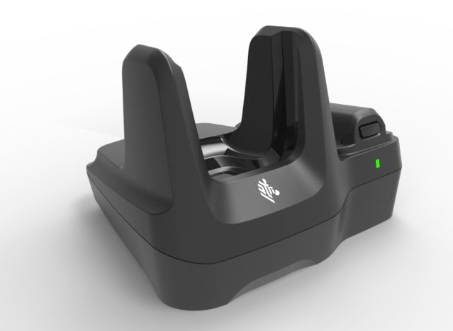 Zebra MC22/MC27 Single-Slot Charge and Communication Cradle with Spare Battery Charger