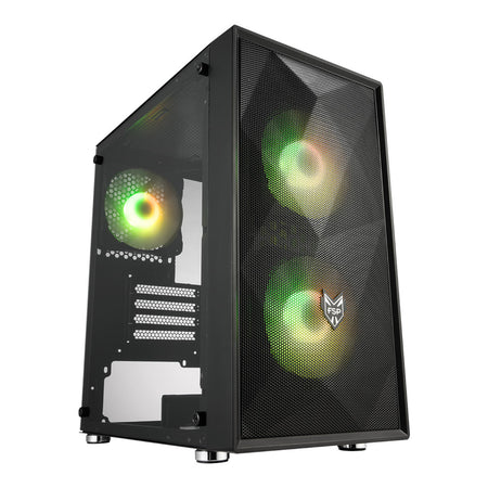 Image 2 for FSP CST130A Micro-ATX Gaming Chassis - Black