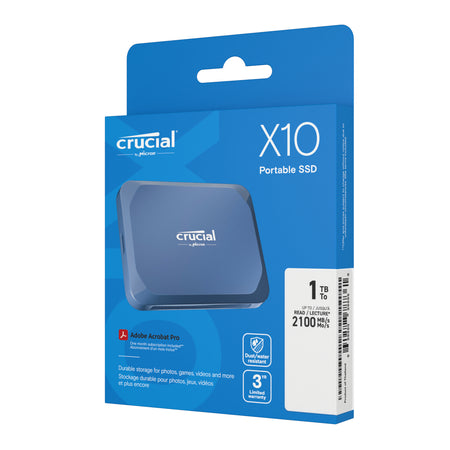 Image 5 for Crucial X10 1TB Type-C Portable SSD