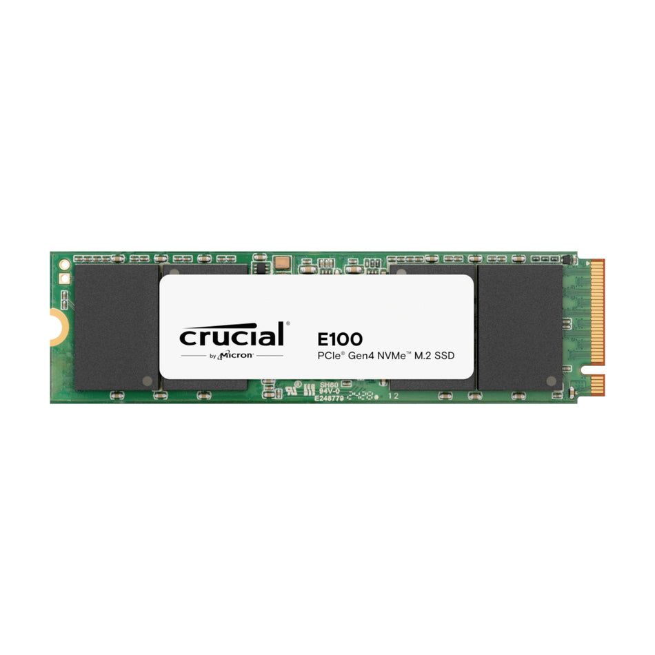 Image 1 for Crucial E100 480GB PCIe Gen4 2280 NVMe M.2 SSD
