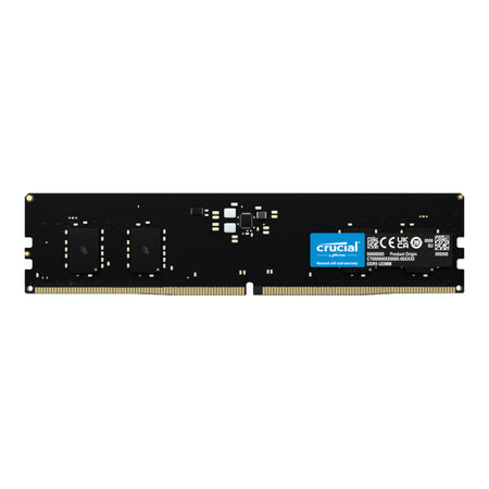 Image 1 for Crucial 8GB DDR5-5600 UDIMM Desktop Memory Module (CT8G56C46U5)