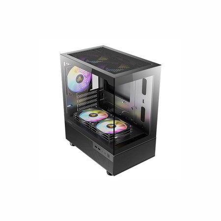 Image 2 for Antec CX200M Elite Micro-ATX | ITX RGB Mini-Tower Gaming Chassis - Black