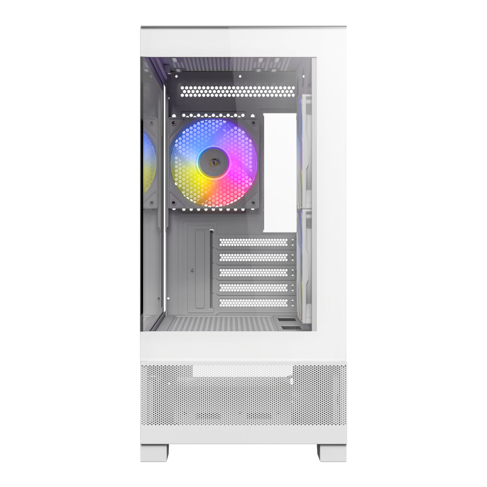 Image 2 for Antec CX500M Micro-ATX | ITX RGB Mini-Tower Gaming Chassis Type-C - White