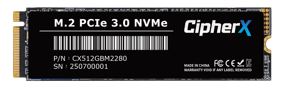 Image 1 for 512GB CipherX 330 M.2 2280 NVMe SSD