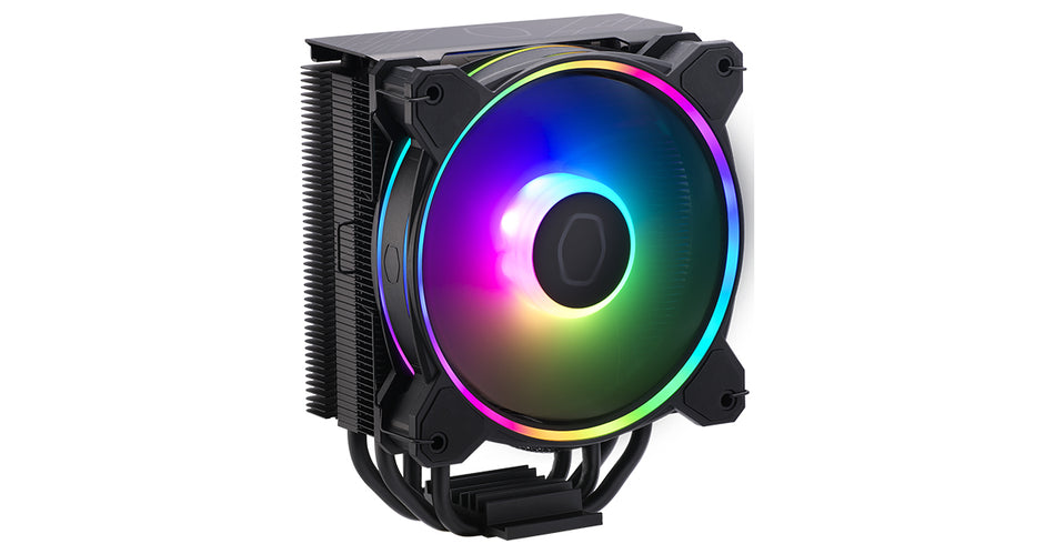 Cooler Master Hyper 212 Halo Black Edition ARGB CPU Air Cooler