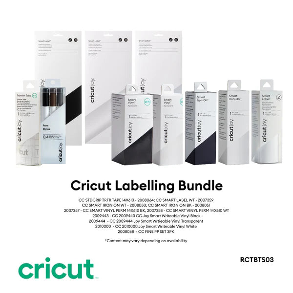 Cricut Labelling Bundle