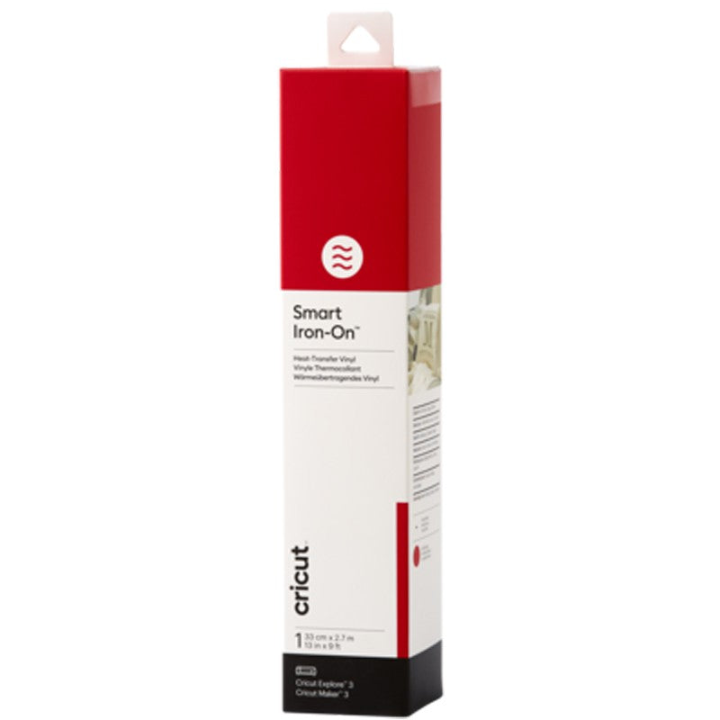 Cricut Smart Iron-On Vinyl - Red, 33x273cm