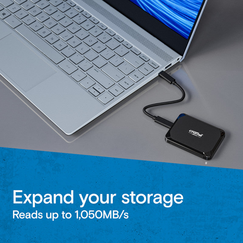 Image 2 for Crucial X9 2TB Type-C Portable SSD