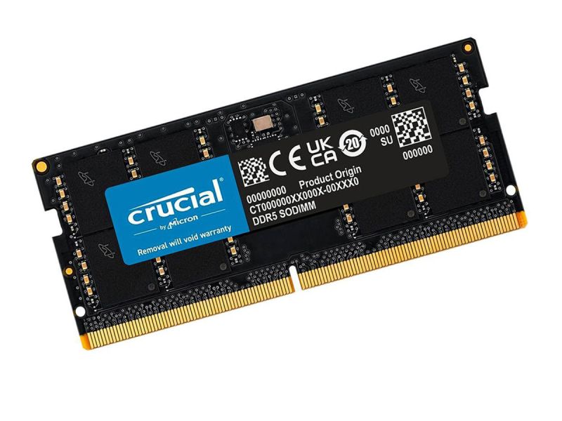 Crucial 8GB DDR5 5600MHz SODIMM Memory