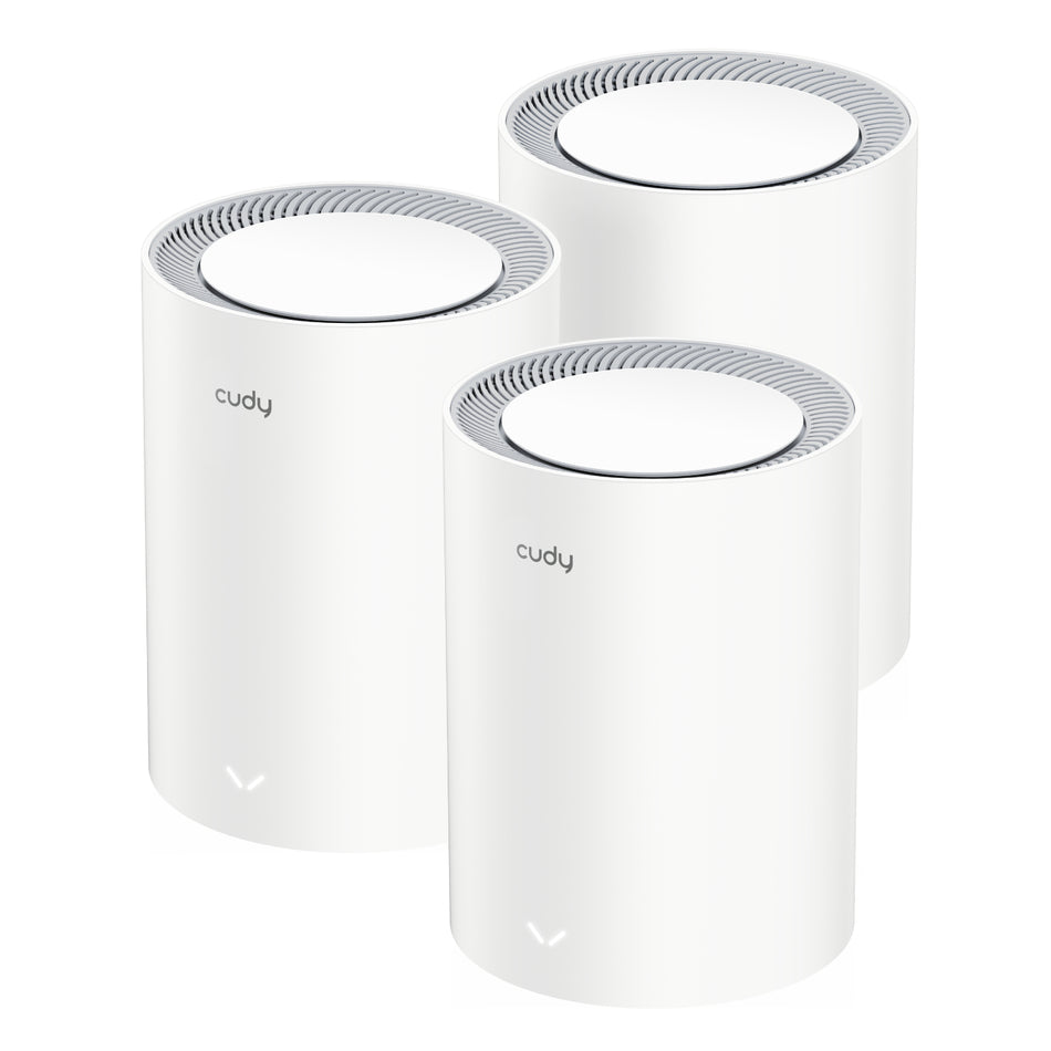 Image 1 for Cudy AX3000 Wi-Fi 6 Mesh Kit 3 Pack - White
