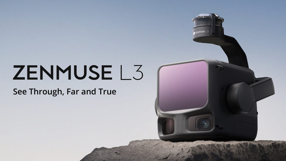 DJI Zenmuse L3 High-Precision LiDAR Payload with Dual 100MP RGB Cameras