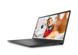 Image 1 for Dell Inspiron 15 3535 Laptop - AMD Ryzen 5 7530U Processor, 16GB DDR4 RAM, 512GB NVMe SSD, 15.6-inch FHD 120Hz Anti-Glare Display, Windows 11 Pro, Carbon Black
