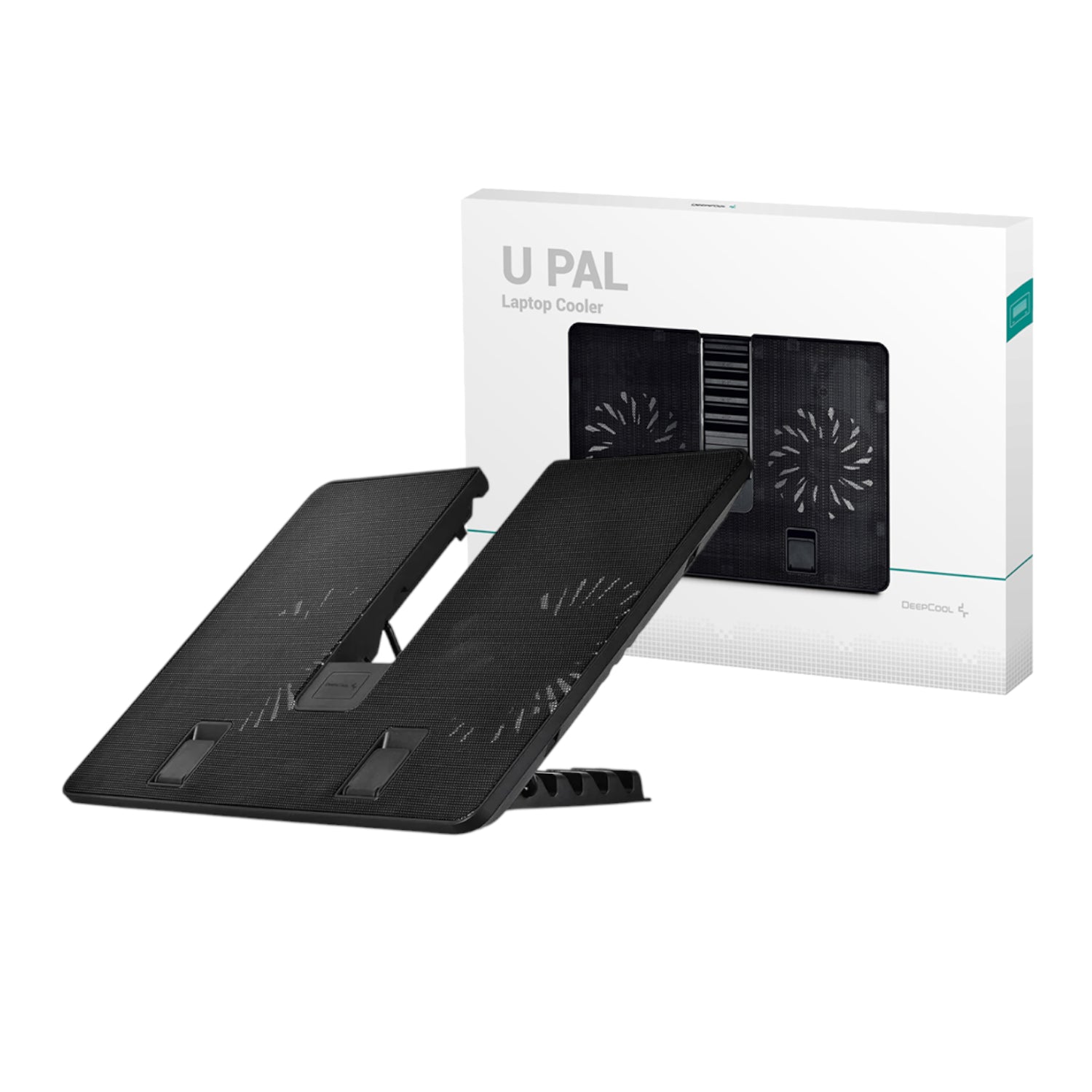 Image 1 for DeepCool U PAL Dual Fan Notebook Cooling Stand
