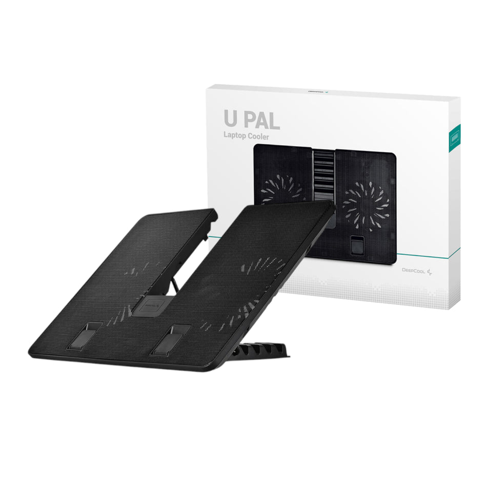 Image 1 for DeepCool U PAL Dual Fan Notebook Cooling Stand