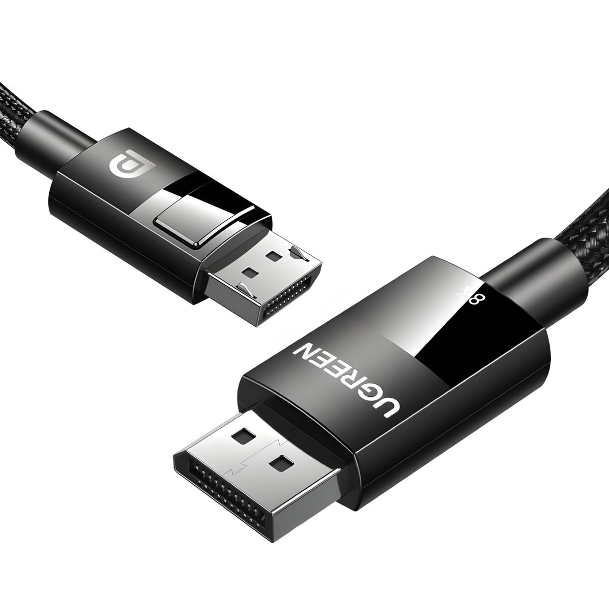 Image 3 for UGREEN DP114 8K DisplayPort Male to Male Braided Cable 2m