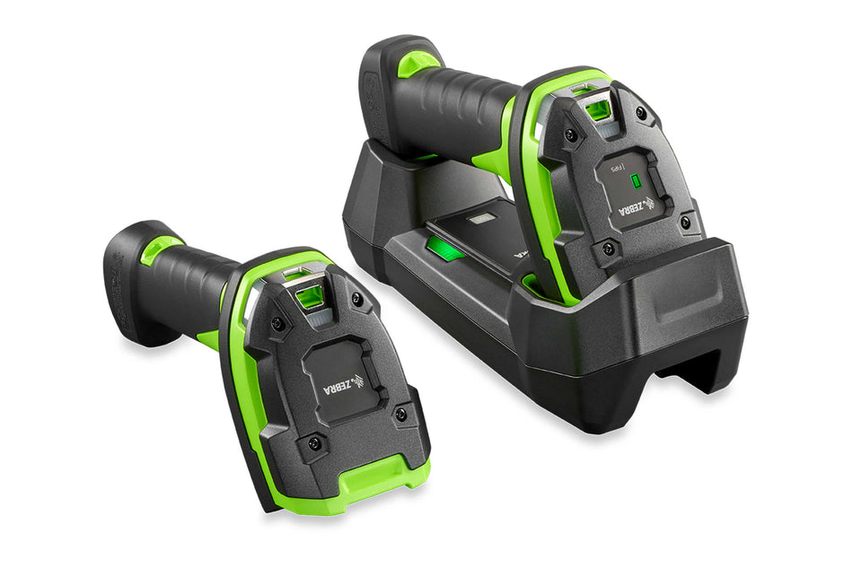 Zebra DS3678-DPAF002VZWW Rugged Corded Area Imager Scanner - Industrial Green with Vibration Motor