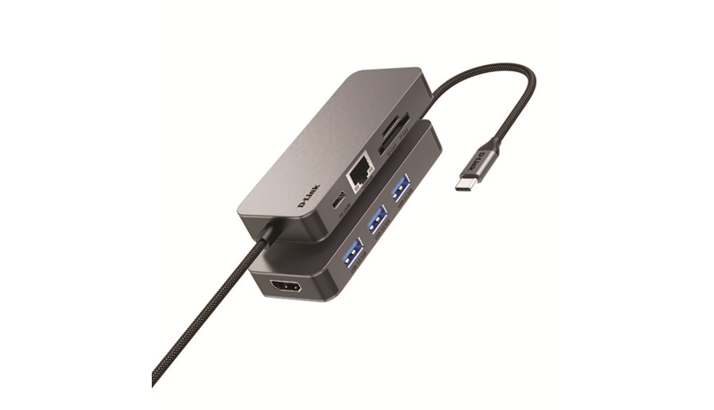 D-Link 8-in-1 USB-C Hub DUB-C108