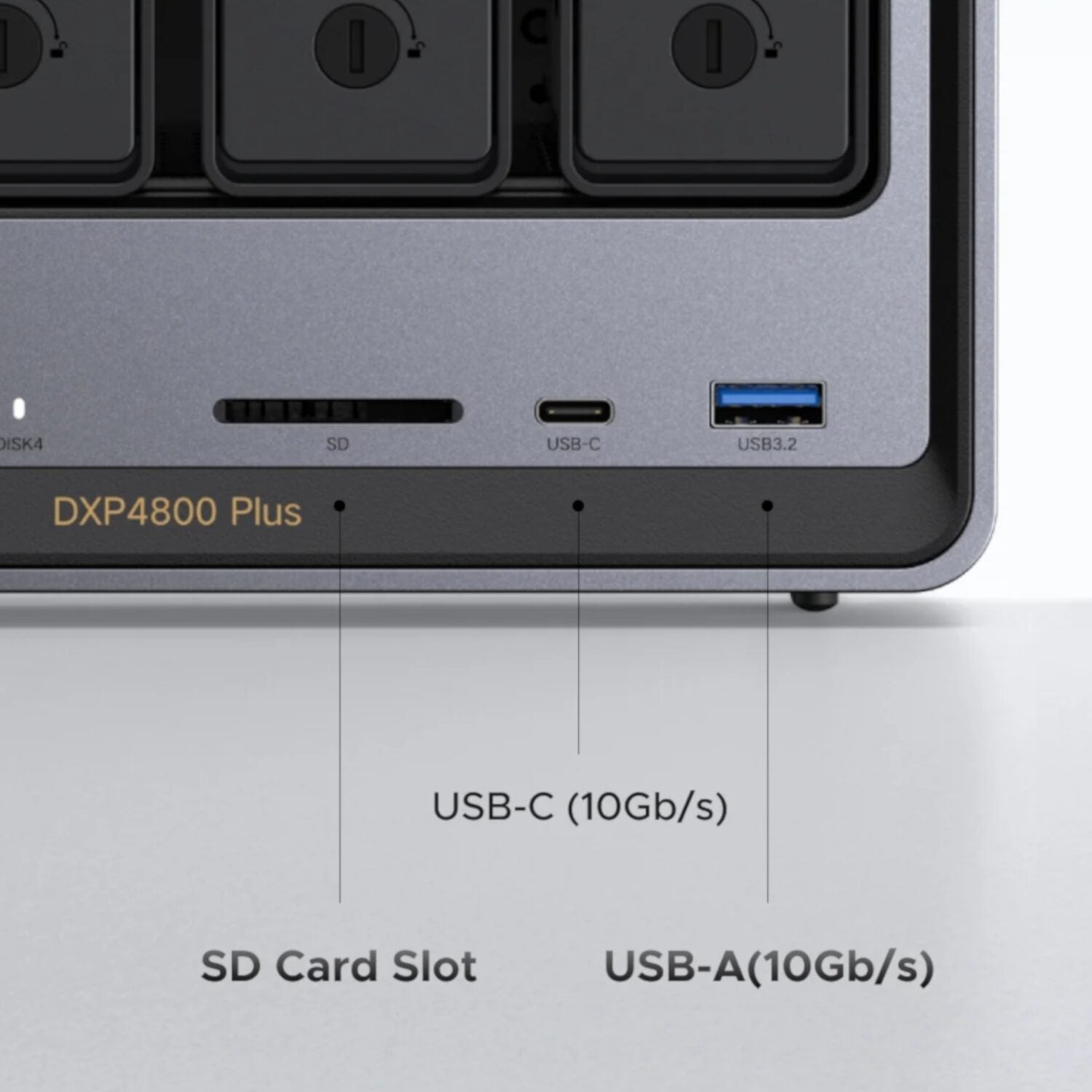 Image 2 for UGREEN NASync DXP4800 Plus 4-Bay NAS