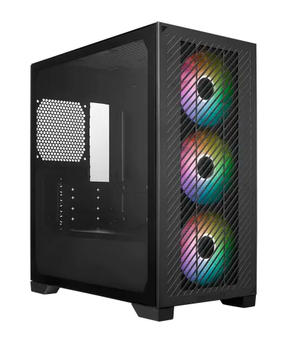 Cooler Master MasterBox Elite 301 Micro-ATX Case with PSU