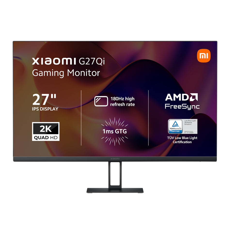 Image 1 for Xiaomi G27Qi 27" 2K 1440p IPS Gaming Monitor (180Hz, 1ms)