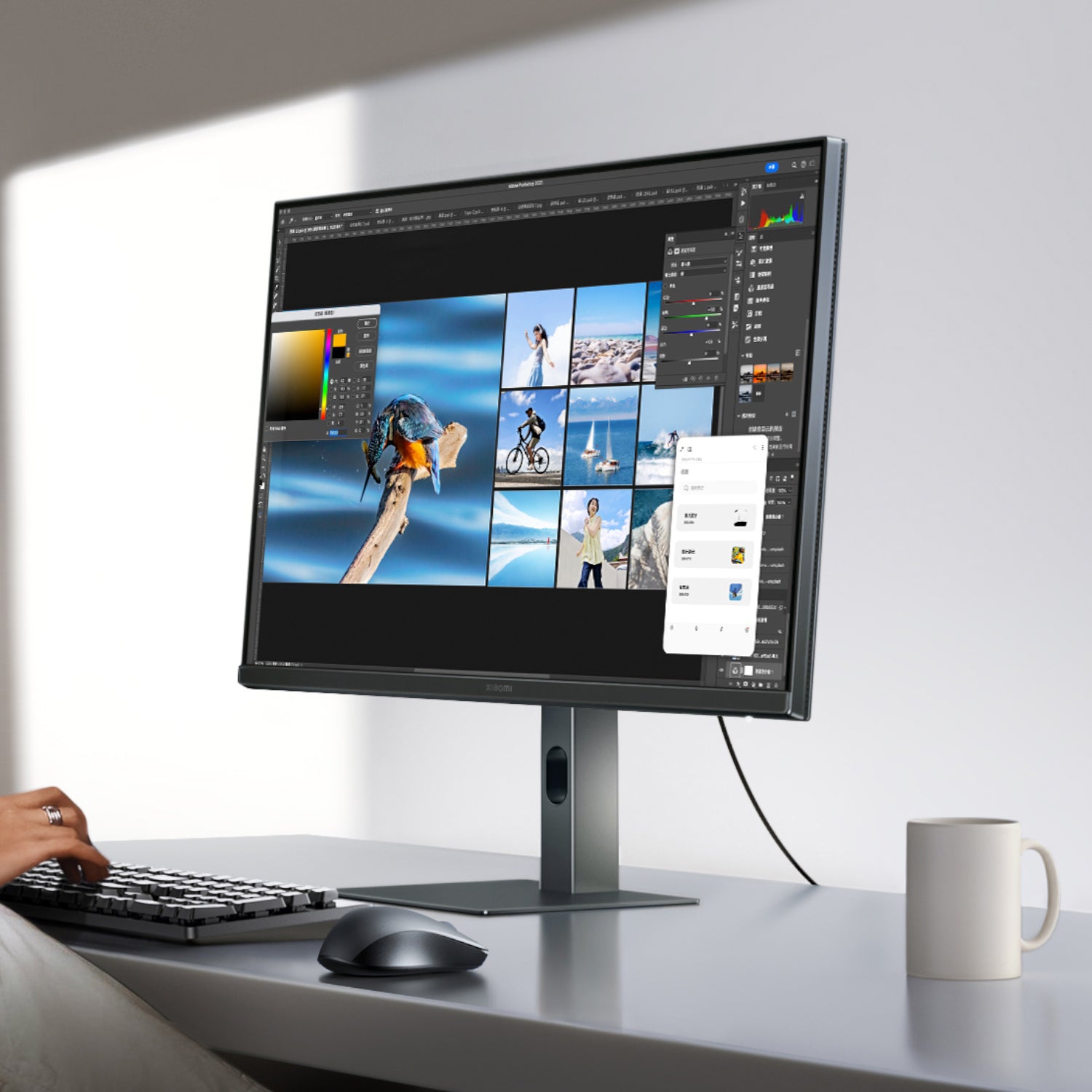 Image 5 for Xiaomi A27Qi 2026 27" inch 120Hz 2K IPS Office Monitor