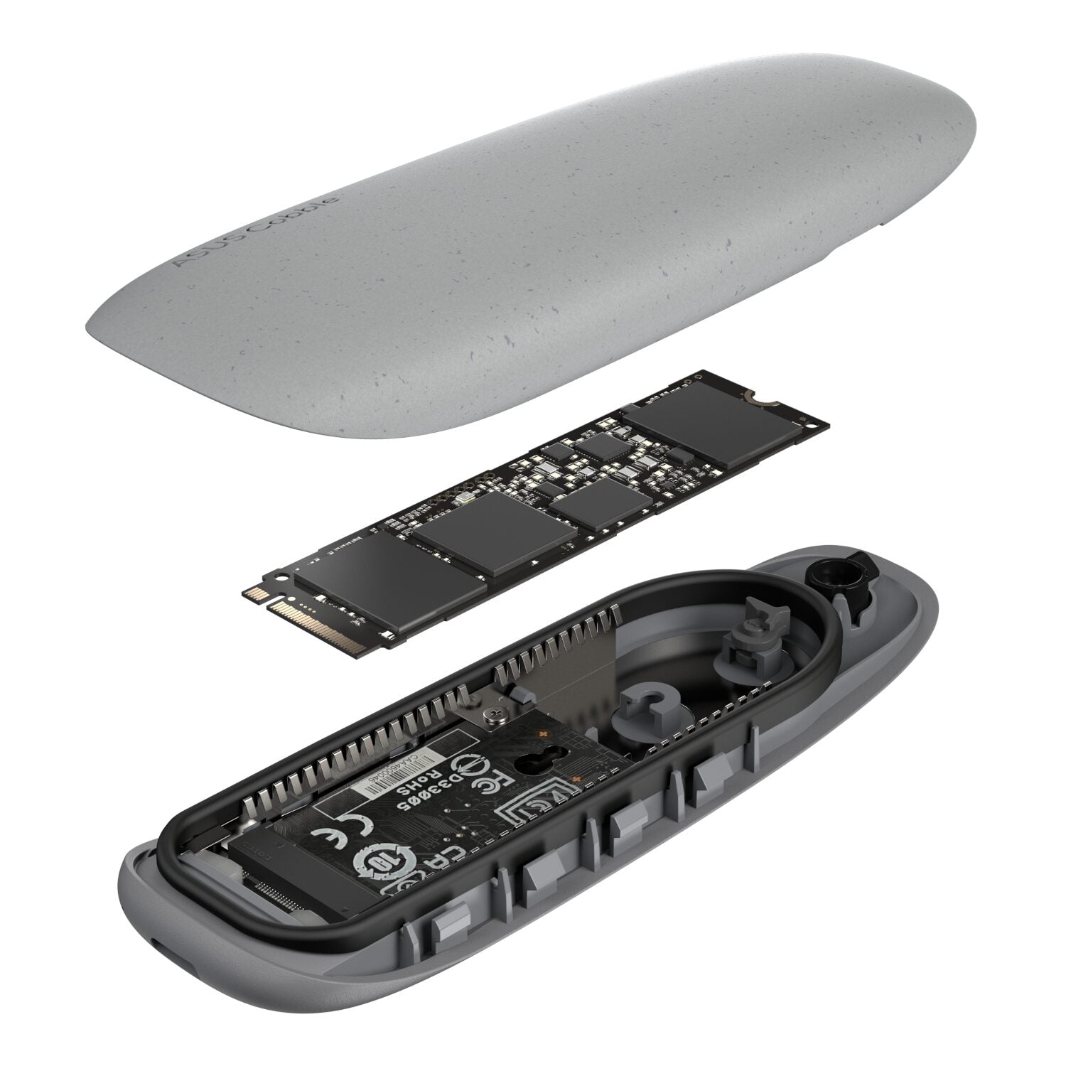 Image 6 for Asus Cobble M.2 SSD Enclosure - Grey