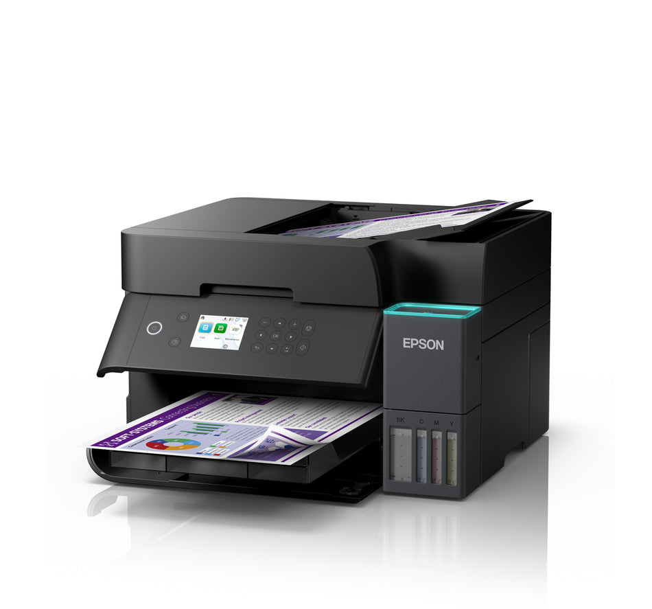 Epson EcoTank L6370 A4 Wi-Fi All-in-One Ink Tank Printer with ADF and Duplex Printing & Scanning