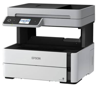 Epson EcoTank M3180 Mono Multifunction Printer - A4, 39ppm Print Speed, Scan/Copy/Fax, Wi-Fi, Auto Duplex