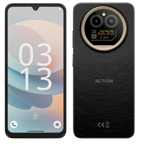 F150 Action A5 Pro Rugged Smartphone - 6.88" HD Dual Display, 8GB RAM, 256GB Storage, 16MP Dual Camera, Dual SIM, Fingerprint Recognition, 5100mAh Battery, 10W Charging
