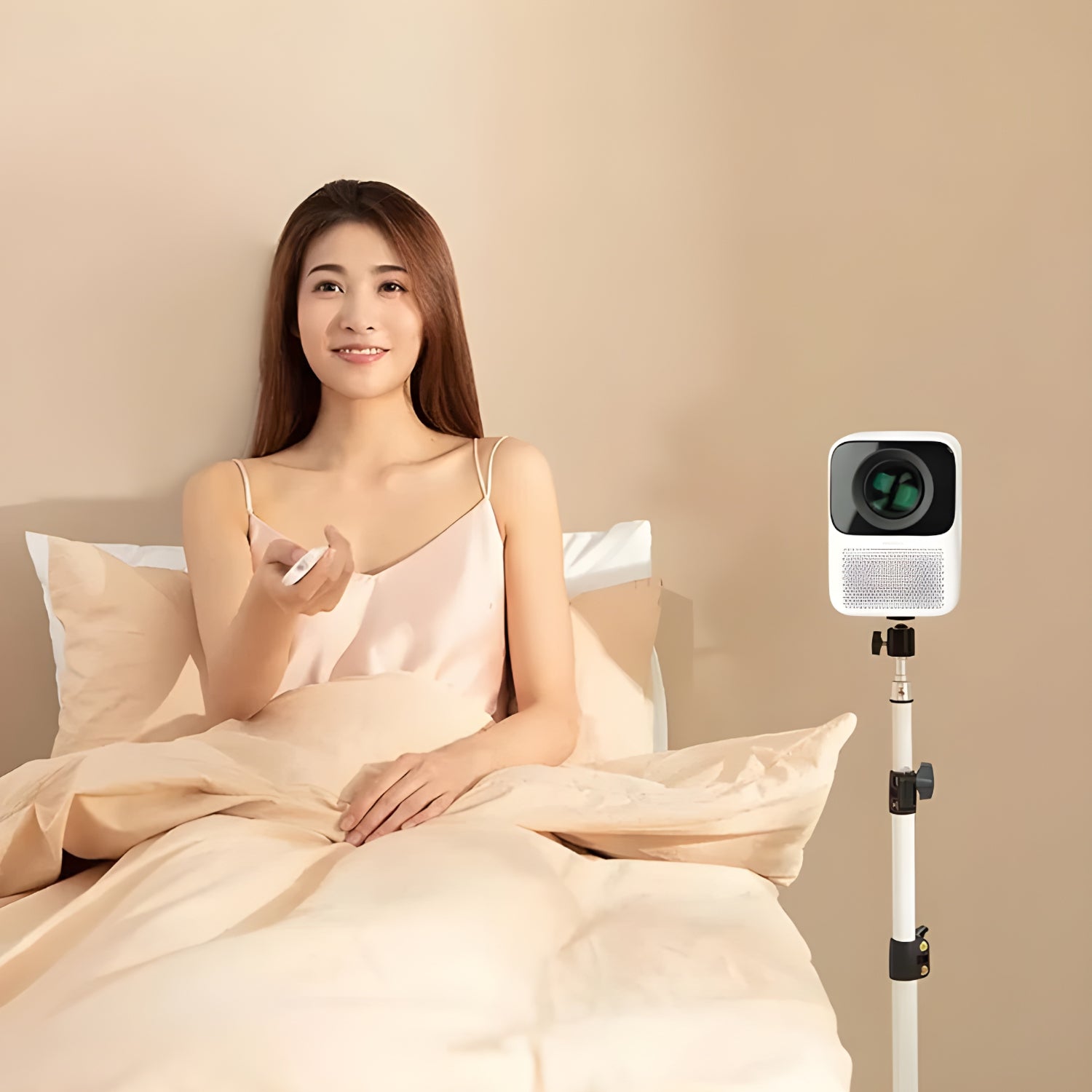 Image 4 for Wanbo Tripod Floor Stand - White