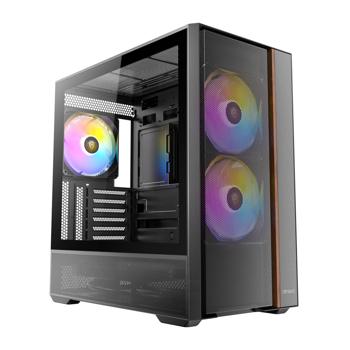 Image 1 for Antec FLUX Rear ARGB ATX Mid Tower Gaming Chassis - Black