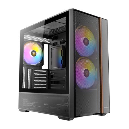 Image 1 for Antec FLUX Rear ARGB ATX Mid Tower Gaming Chassis - Black