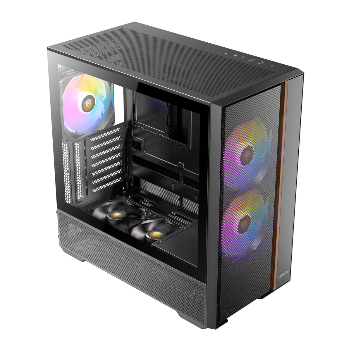 Image 4 for Antec FLUX Rear ARGB ATX Mid Tower Gaming Chassis - Black