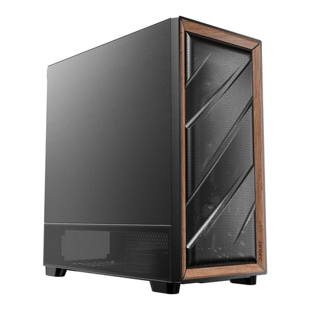 Image 1 for Antec FLUX SE E-ATX | ATX | Micro-ATX | ITX Mid-Tower Gaming Chassis Wood Front Panel- Black
