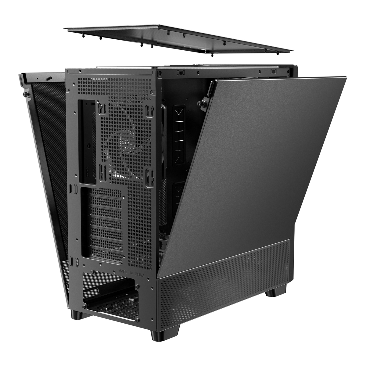 Image 6 for Antec FLUX SE E-ATX | ATX | Micro-ATX | ITX Mid-Tower Gaming Chassis Wood Front Panel- Black
