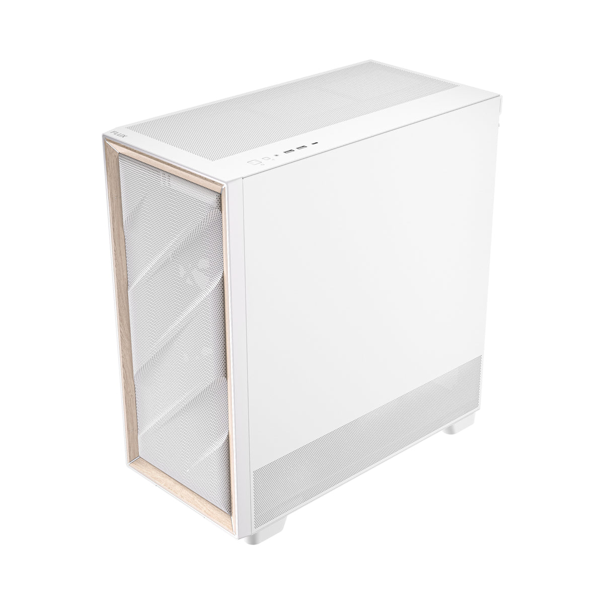 Image 4 for Antec FLUX Mid-Tower E-ATX Gaming Chassis Wood Front Panel - White