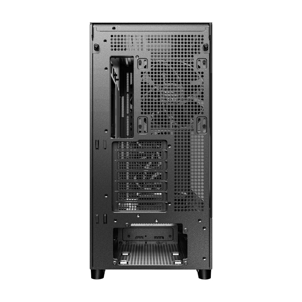 Image 3 for Antec FLUX ATX WOOD Mid Tower Gaming Chassis – Black