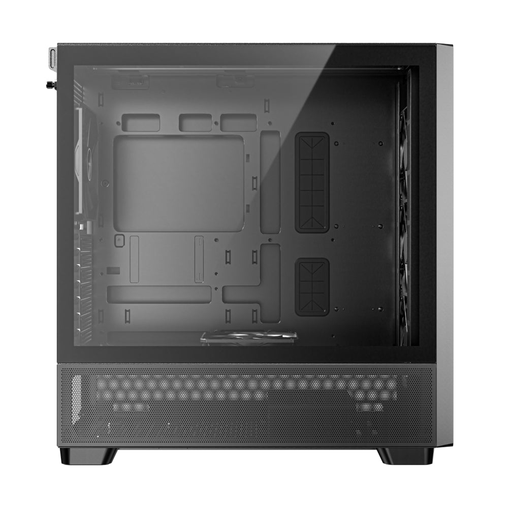 Image 5 for Antec FLUX ATX WOOD Mid Tower Gaming Chassis – Black