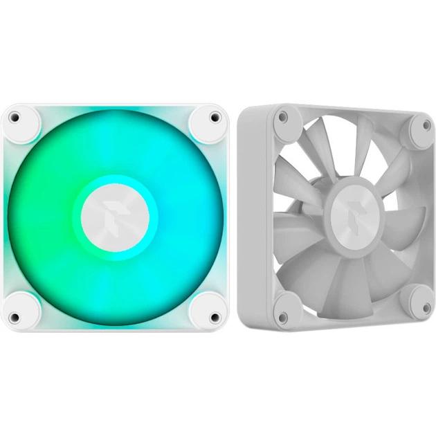 Aerocool APNX FP3 140mm PWM ARGB Case Fan - White (2-Pack)
