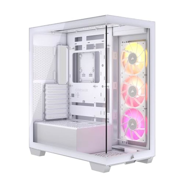 FRAME 4500X LX-R RGB LINK Panoramic Glass Mid-Tower PC Case White