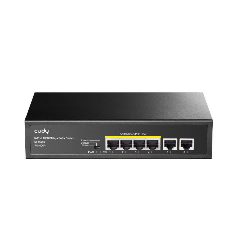Image 1 for Cudy 6-Port Ethernet Unmanaged Switch - 4 Ports POE