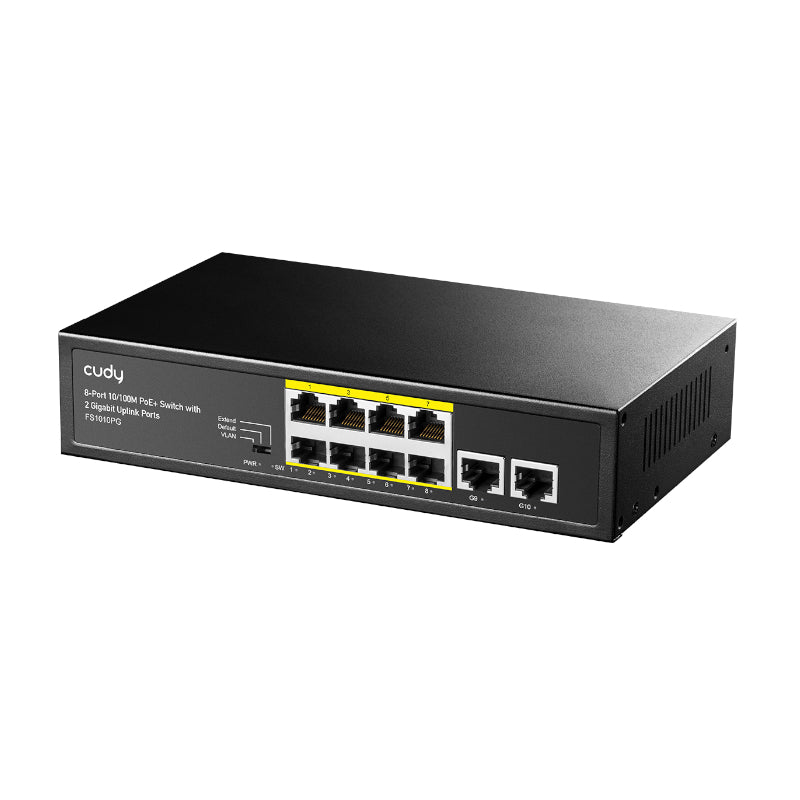 Image 2 for Cudy 10-Port Unmanaged PoE+ Switch