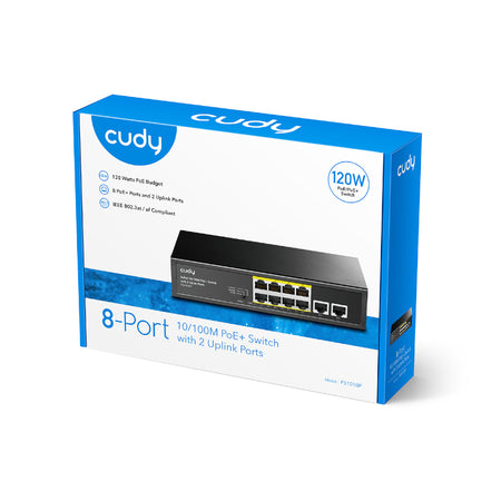 Image 4 for Cudy 10-Port Unmanaged PoE+ Switch
