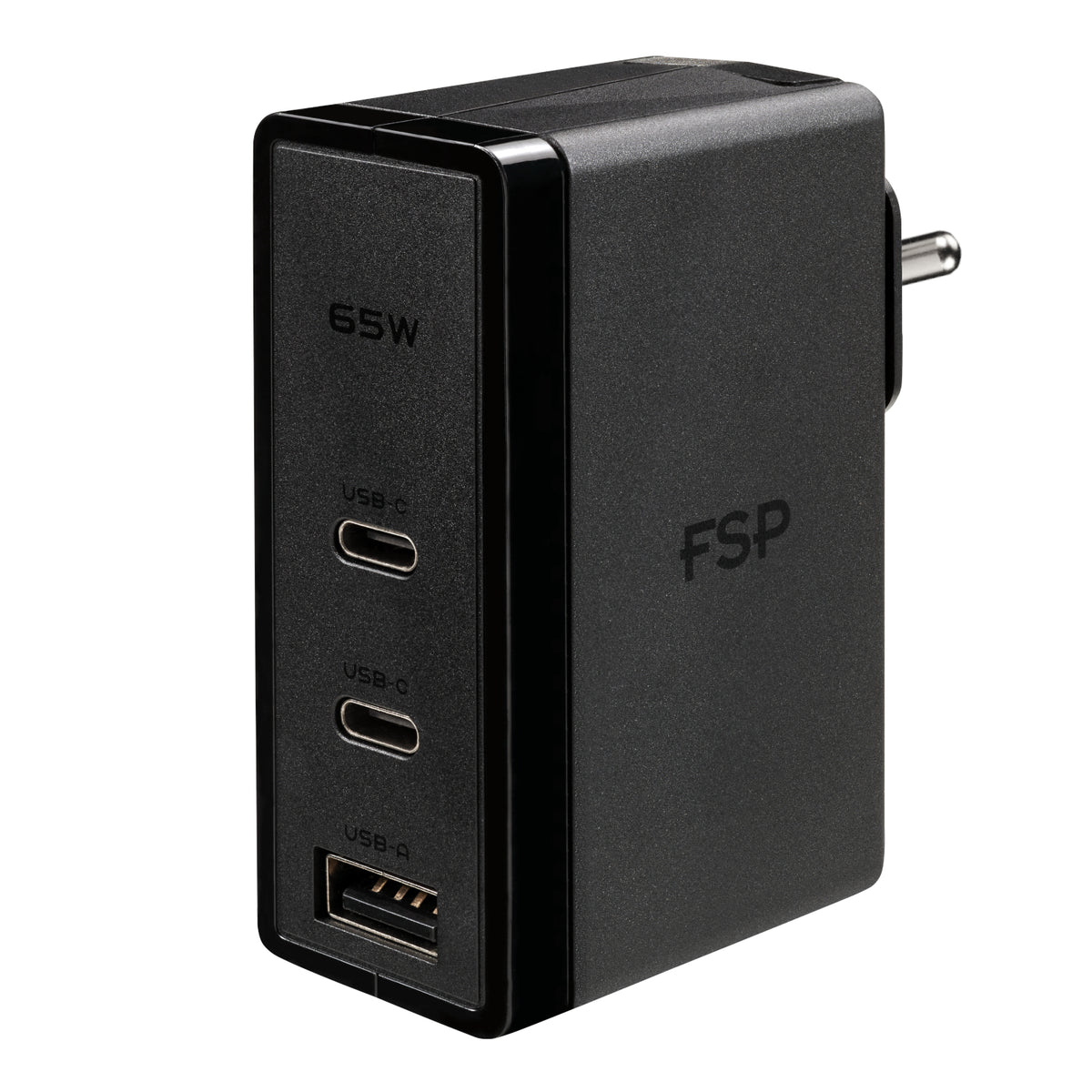 Image 1 for FSP 65W PD 2-Prong USB Type-C Power Adapter