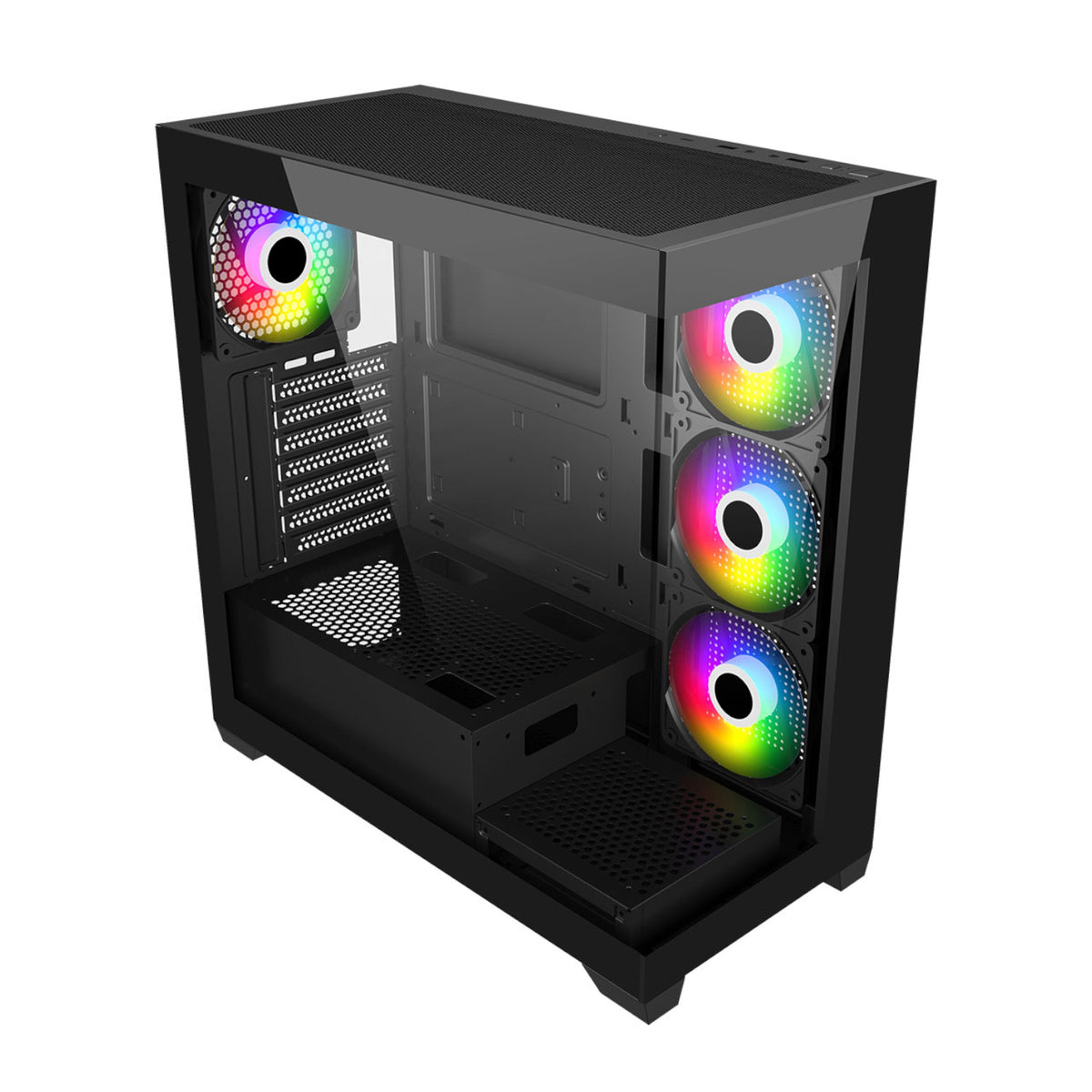Image 3 for FSP M340 ARGB ATX Gaming Chassis - Black