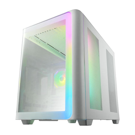 Image 3 for FSP M580 ARGB ATX Mid Tower Gaming Chassis - White