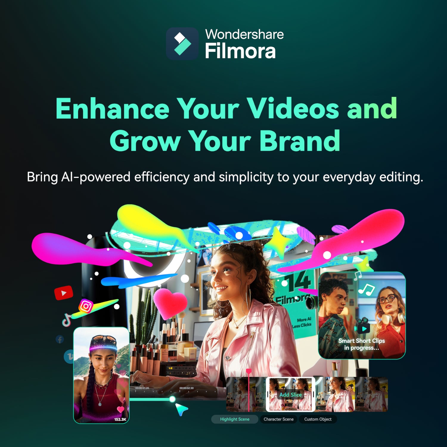Image 1 for Wondershare Filmora AI Credits - 20 000 Credits (Digital Annual License)
