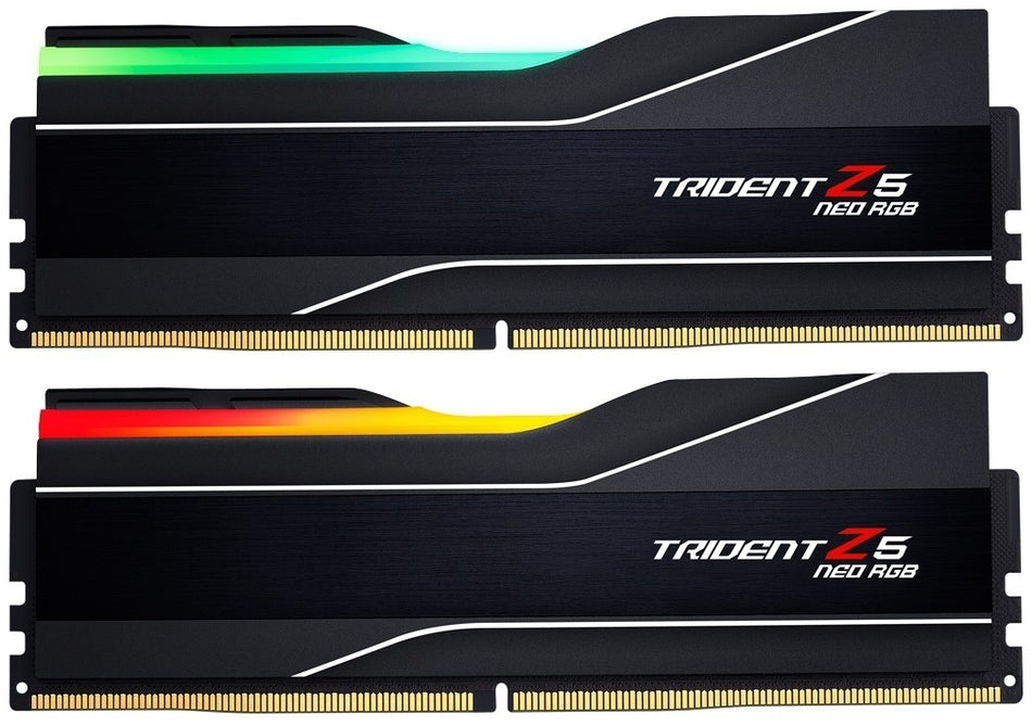G.SKILL Trident Z5 Neo RGB 32GB (2x16GB) DDR5-6000 CL30 AMD EXPO Desktop Memory - Black